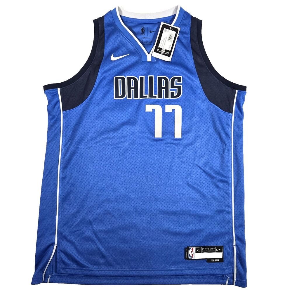 Luka Doncic Dallas Mavericks Nike Jersey Blue New with Tags - Youth XL 18-20